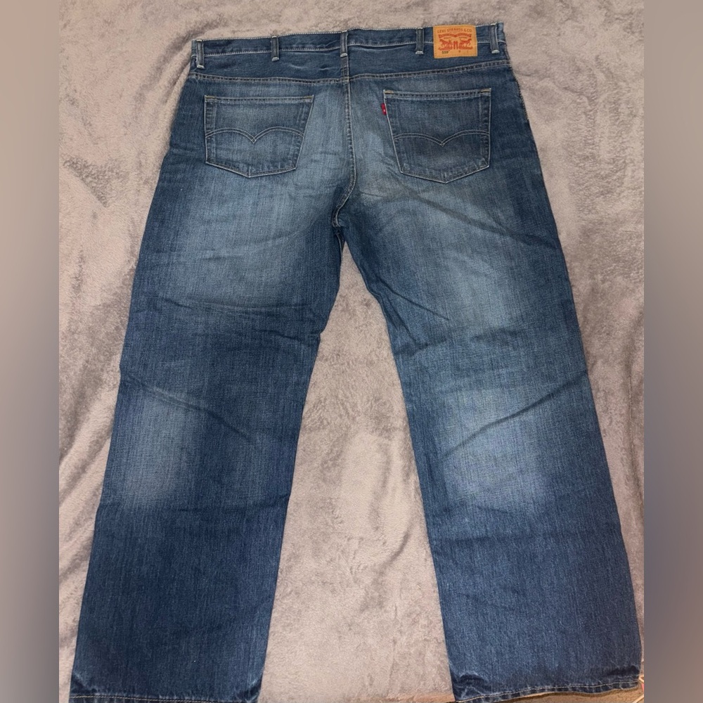 Levi's 559 straight denim jeans; Men’s size W46 L30